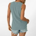 thumbnail image 4 of VerPetridure Womens Tank Tops Loose Casual Summer Tops Crew Neck Basic Sleeveless Shirts Trendy, 4 of 8