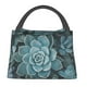 thumbnail image 1 of Balery Blue Color Cactus Bolsa de Aislamiento Portátil – Bolsa de Almuerzo con Forro de Aluminio Mejorado, Funda Impermeable y Fácil de Limpiar para Picnic y Caja de Almuerzo, 1 of 6