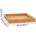 thumbnail image 3 of vidaXL Serving Tray Wooden Serving Plate with Raised Edges Solid Wood Teak, 3 of 34