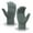 Green, variant on Unisex Waffle Weave Knit Touch Gloves, Elastic Rib Cuff Warm Accessory For Cold Season Daily Outdoor Commutes Coffee