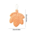 thumbnail image 3 of 1Pcs Leaf Shaped Hanging Kitchen Towels With Hanging Loop Cute Multi-functional Hand Towel Absorbent Easily Drying For Bath/Kitchen/Living Room, 3 of 7