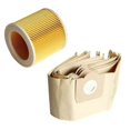thumbnail image 1 of 5x Vacuum Cleaner Bag 1x Filter For Karcher Wd3 Premium Vacuum Cleaner Hs, 1 of 5