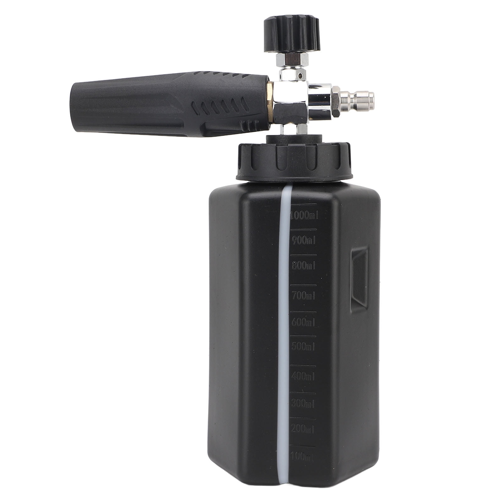 Pressure Washer Foam Cannon, Rapid Spraying 1000ML Stainless Steel ABS Pressure Washer Foam Sprayer  For Car Wash