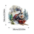 thumbnail image 3 of SIfdSeng Get it Fast Watercolor Steam Train Wall Stickers Tree Sticker Bedroom Living Room Office Decoration Decals, 3 of 7