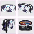 thumbnail image 3 of MUOOUM Pencil Case, Bubble Turtles Pattern Large Capacity Pencil Pouch Stationery Pen Bag, 3 of 7