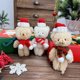 thumbnail image 5 of [oso articulado + bufanda roja y verde de aproximadamente 16 cm de altura] Colgante de muñeco de oso navideño ANGGREK Otros, 5 of 8