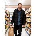 thumbnail image 5 of Wantdo Men's Winter Coat Hooded Winter Jacket Warm Puffer Jacket Black L, 5 of 11