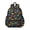 Dinosaur and Silhouette Black Pattern, variant on Dinosaur and Dot Black Pattern Cute School Backpack with Padded Back and Adjustable Shoulder Straps 13.4"x11"x4.7"