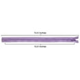 thumbnail image 2 of 100 - YKK #3 Coil Zipper, 13.5 inch Length, Lavender 553, 2 of 3