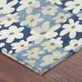 thumbnail image 3 of Addison Rugs Chantille Indoor/Outdoor Transitional Floral Blue Machine Washable Rectangle Rug, 8' x 10', 3 of 7