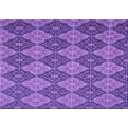 thumbnail image 1 of Ahgly Company Machine Washable Indoor Rectangle Transitional Purple Amethyst Purple Area Rugs, 2' x 5', 1 of 7