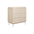 thumbnail image 2 of Babyletto Gelato 3 Drawer Wooden Dresser with Removable Changing Tray in Natural, 2 of 6