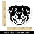 thumbnail image 2 of Rottweiler Head Dog Pet Self-Inking Rubber Stamp Ink Stamper - Red Ink - Small 3/4 Inch, 2 of 7