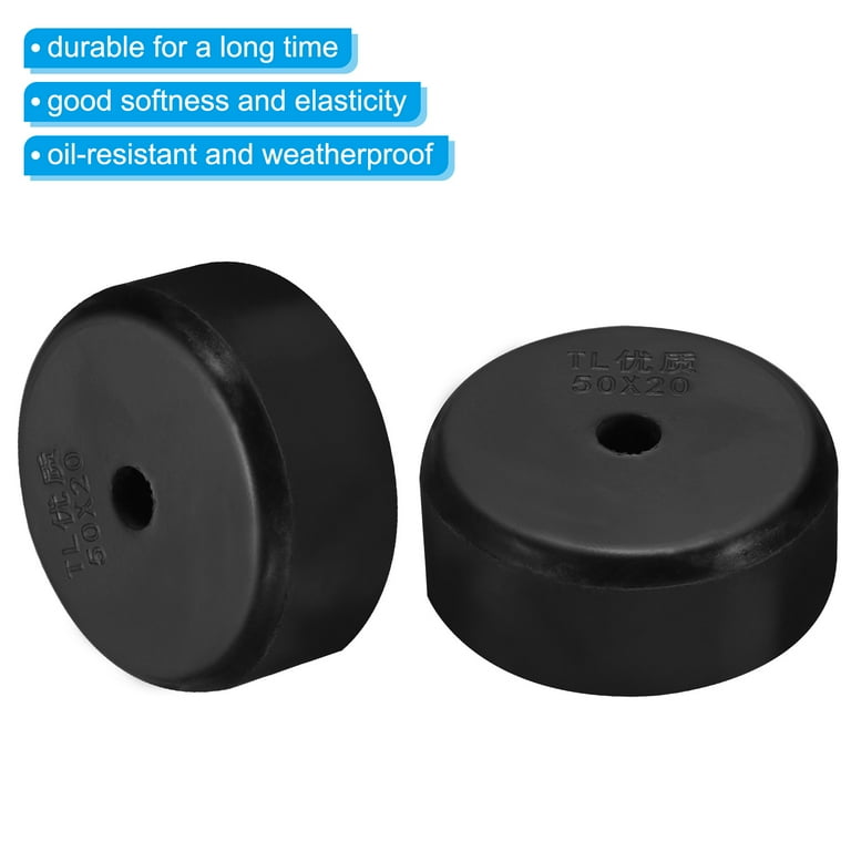 Uxcell Multi Purpose Rubber Spacer, 2