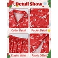 thumbnail image 5 of Christmas Family Matching Pajamas Long Sleeve Button Down Adult Couples PJs Novelty Sleepwear for Women/Men, 5 of 6