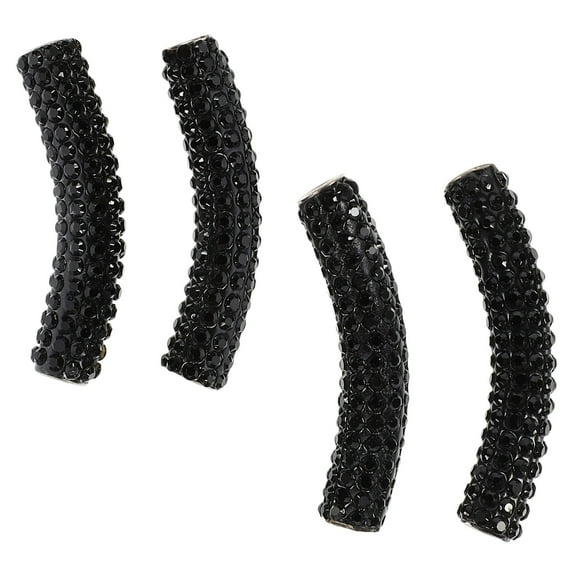 NIYANGLE Replacement Shoelace Buckles Rhinestone Studded 4Pcs 1.7In