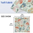 thumbnail image 5 of GZHJMY Set of 1 Mushroom Bunny Satin Napkin Square 20 Inches Table Napkins Soft Smooth Decorative Napkins for Wedding Banquet Party Decoration, 5 of 6