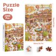 thumbnail image 2 of Rompecabezas TarokitC Bunny Town 1000 piezas para adultos, 2 of 7