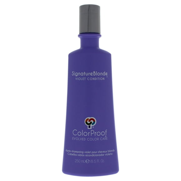 Acondicionador Signature Blonde Violet de ColorProof para unisex: acondicionador de 8,5 oz Colorproof ColorProof Signature Blonde Violet Conditioner Acondicionador Unisex 8.4oz