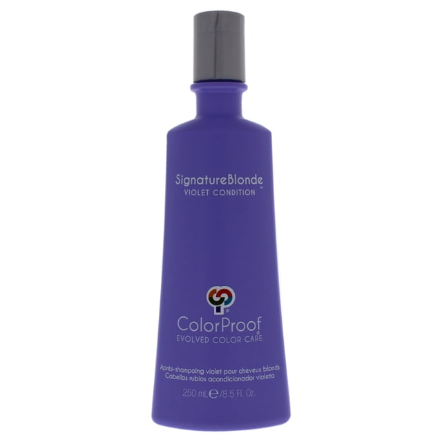 Acondicionador Signature Blonde Violet de ColorProof para unisex: acondicionador de 8,5 oz Colorproof ColorProof Signature Blonde Violet Conditioner Acondicionador Unisex 8.4oz