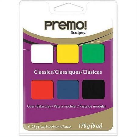 Polymer Clay Classic 6-Color Set
