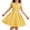 Yellow Dress, variant on Kids Summer Cute And Fresh Sleeveless Children Dress For Family Photoshoot Outings Polka Printed Pleated Dress Girls O-Neck Lightweight Versatile Sundress