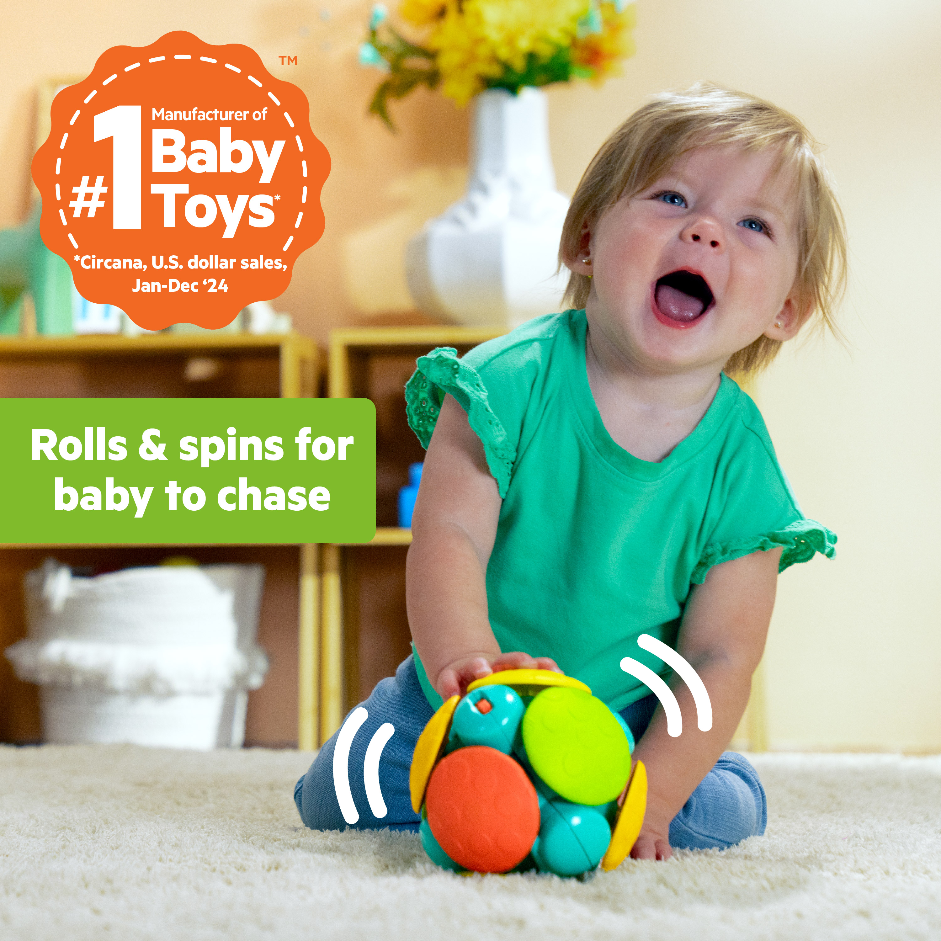 Bright Starts Wobble & Rattle Gift Set​