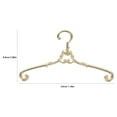 thumbnail image 4 of Perchas de metal para ropa de niña, regalo para niños, perchas de aleación para armario, 10 unidades, 4 of 6