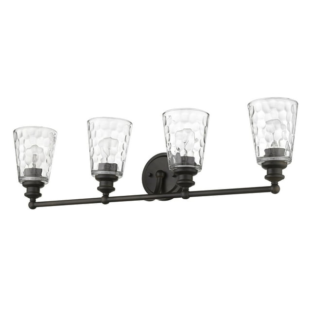 homeroots lighting 398679 Mae 4-Light Oil-Rubbed Bronze Vanity