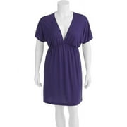 Juniors Plus Knit Dolman Dress