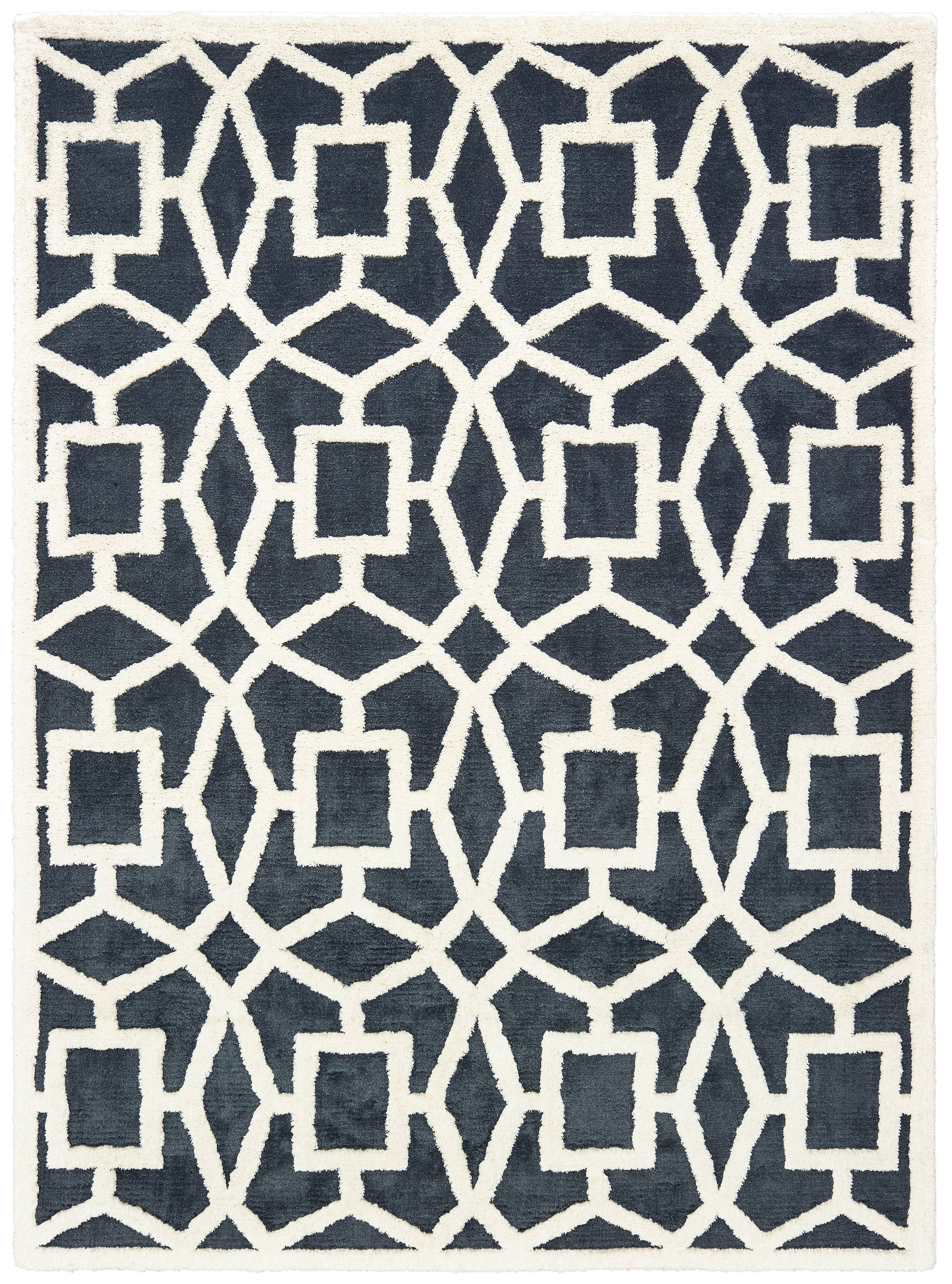 United Weavers Telegonus Ithaca Geometric Grey Woven Microfiber Area Rug