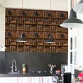 thumbnail image 4 of 3D Bookshelf PVC Sticker Wall Stickers Wallpaper Living Room Decoration, 4 of 7