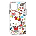 thumbnail image 3 of iPhone 13 mini Case (5.4inch) Sanrio Clear TPU Soft Jelly Cover - Fun Hello Kitty, 3 of 9