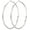 Silver-30MM, variant on Sterling Silver Hoop Earrings Large Silver Hoop Earrings for Women Lightweight Big Hoops Earring Hypoallergenic Thin Hoops Earring for Women 30/40/50/60/65/70MM