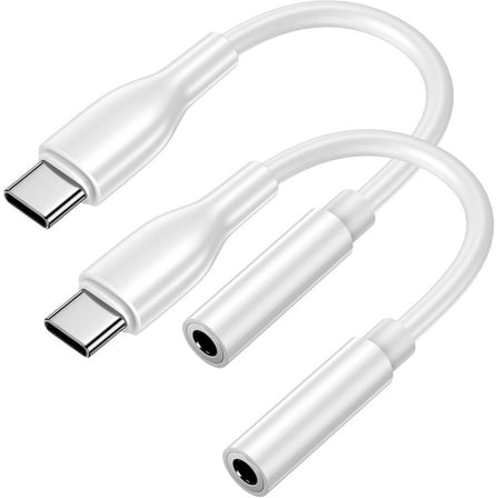 USB Type C to 3.5 mm Samsung Headphone Jack Adapter for Samsung Galaxy S24 /S23/S22/S21,A55/A15/A54,USB-C to Aux Audio Dongle Cable Cord for Pixel 8a/7 Pro/6,iPhone 15 Pro Max,iPad Pro/Air 13