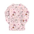 thumbnail image 3 of NIEWTR Girls Boys Halloween Pajamas 2 Piece Graphic Long Sleeve Long Pants Pajama Set Kids Cute Pj Soft Holiday Sleepwear, 3 of 7