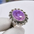 thumbnail image 2 of Purple Charoite - Siberia 925 Sterling Silver Ring All Ring Size Available, Statement Ring, Adjustable Ring, Oval Ring, Purple Ring, 2 of 4