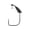 Black, variant on Mustad AlphaPoint Infiltrator Weighted 3/16oz Swimbait Hook #5/0 Black Nickel 3PK