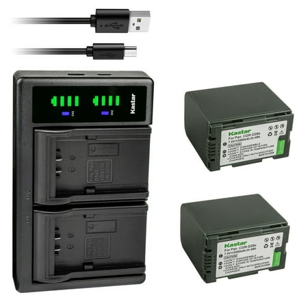Kastar 2-Pack DZ-BP28 Battery and LTD2 USB… product image