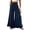 45-Navy, variant on Women Polka Dot Pant Ruffle Hem Wide Leg Pants Drawstring Elastic Waist Palazzo Trousers Casual Vacation Bottoms with Pockets XXL