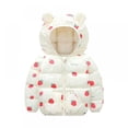 thumbnail image 5 of Lovebay Baby Boy Girl Winter Jacket Down Cotton Windproof Warm Winter Coats with Cute Printed 3-4 Years, 5 of 6