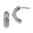thumbnail image 1 of 925 Sterling Silver Cubic Zirconia Cz Post Cerceau Boucles d'Oreilles Drop Dangle C J, 1 of 5