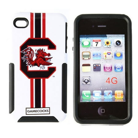 NCAA - South Carolina Gamecocks iPhone 4/4S Dual Phone Case- Helmetz