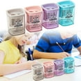 thumbnail image 1 of Manual Pencil Sharpener for Students Classroom Supplies and Art Projects Durable Metal Construction 2PCS, 1 of 5