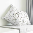 thumbnail image 3 of Sparrow Pillow Covers 20x20 Inch Decorative Throw Pillow Cover, Spring Birds on The Branches Vintage Country Sofa Pillowcases Accent Cushion Case Home Decor Bedroom Living Room, 3 of 6