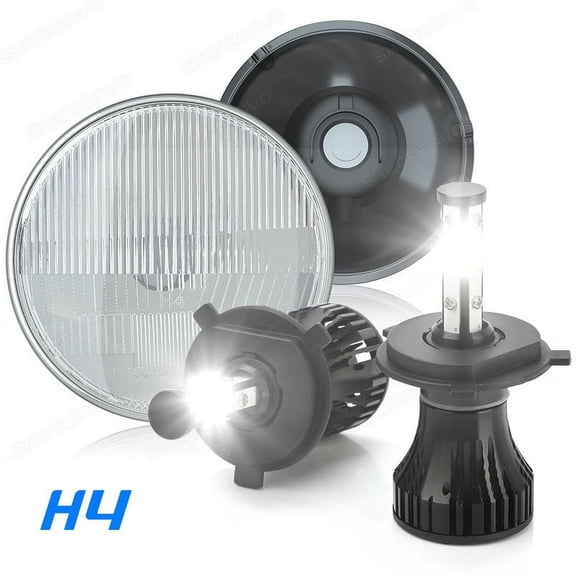 7 Inch LED Headlamp Headlights & H4 CSP Lights for Kenworth T2000 1998-2010