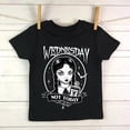 thumbnail image 2 of Camiseta informal para niños de Wednesday Addams, ropa de dibujos animados I Hate People, camiseta de la Academia para niños y niñas, camiseta para bebés pequeños, 2 of 3
