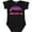 AB-Black, variant on Inktastic Portland Oregon Retro Sunset Skyline Girls Baby Bodysuit