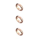 thumbnail image 5 of Anillo de Aleación Minnieouse para Mujeres y Hombres Oro Rosa Estilo Moderno Tamaño 10, 5 of 6