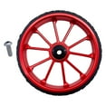 thumbnail image 2 of - Bicicleta plegable con rodamiento sellado para bicicleta, estante de carga trasera, color rojo Cola Rueda fácil de bicicleta plegable, 2 of 7